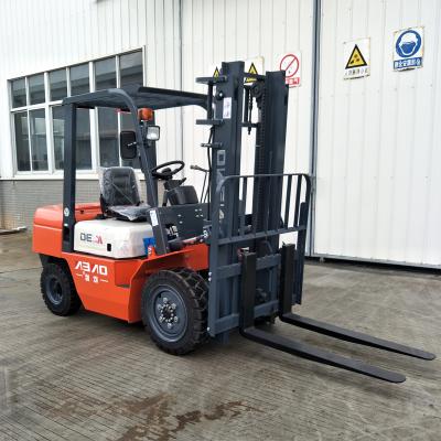 China Brand new forklift 3.5t diesel fork lifter china made forklift truck forklift 3 ton for sale