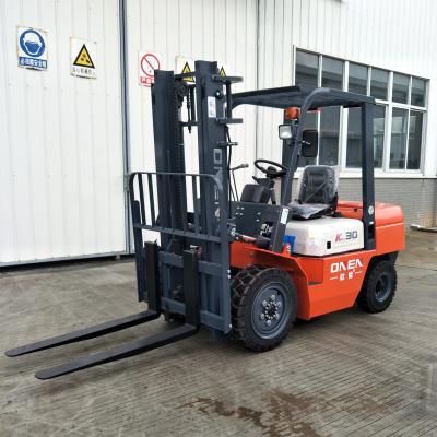 China Popular Model CE Certified Factory Price 3500 kg Diesel Forklift 3 Ton for sale