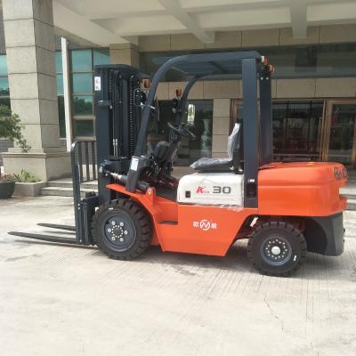 China High Quality ONEN Forklift Truck 3000mm Height 3 Ton Diesel Forklift For Material Handing for sale