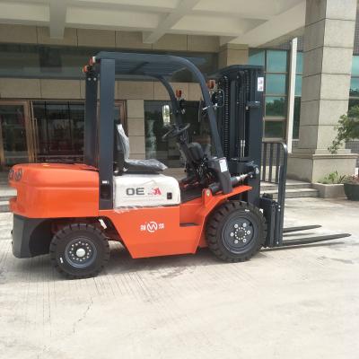 China Diesel forklift truck 3000kg oem 3 ton forklift diesel drive off road forklift with CE for sale