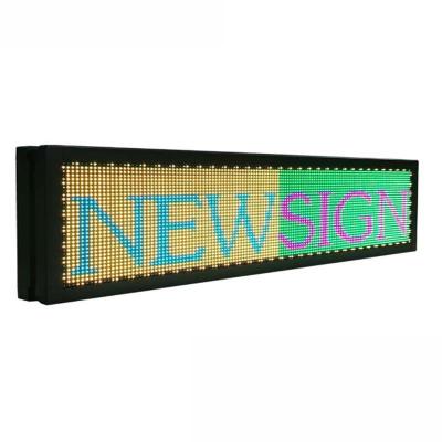 중국 무선 USB P5 택시 메시지 LED는 디스플레이 간판 풀 컬러 RGB 프로그램 가능하 창을 냅니다 판매용