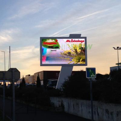 China 5500 liendre LED al aire libre que hace publicidad de la exhibición, pantalla de visualización de pared de P6 LED al aire libre en venta