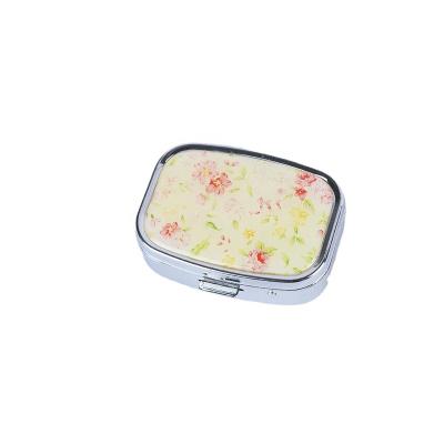 China Magnifying Factory Price Customized Portable Color ABS/Electroplating/Glass Mirror Metal Storage Box For Makeup Tool for sale