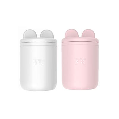 China Pink White Travel Breast Milk Pouch Warmer Heat Keeper Infant Warmer Bottle For Milk for sale