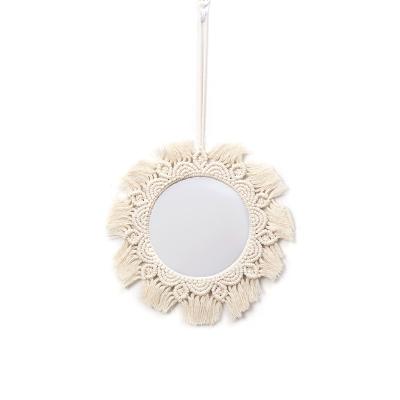 China Wholesale New Europe Pattern Creative Home Decorative Living Room Mirror Dream Catcher for sale