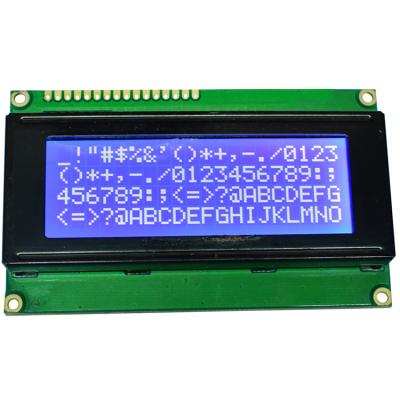 Cina Modulo LCD di Transflective della matrice a punti, modulo blu dell'esposizione del negativo di film del carattere 20*4 in vendita