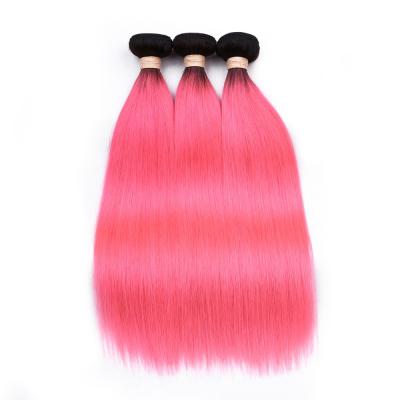 China Pure Rainbow Original Human Wholesale Pink Hair Bundles Fashion China Products Fashion China Products Brazilian Remy Hair Virgin Hair for sale