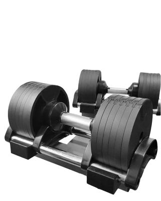 China Home Use Stable and Easy Loading and Unloading Multi Speed Fitness Equipment Adjustable Fitness Dumbbell for sale