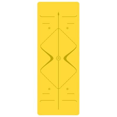 China High Quality Multi Styles PU Rubber Yoga Mat With Good Skid Resistance for sale
