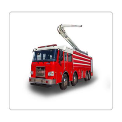 China Original JIETONG 20 Tons Heavy Duty Chassis 18m Working Height Water Resistant Fire Fighting And Foam Tower Fire Truck For Sale 11300(L) X 2500(W) X 3760(H) for sale
