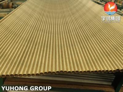 China Koperen legering naadloze buizen Cupro-nikkelbuizen en -buizen ASTM B111 C10200 C70400 C70600 Te koop