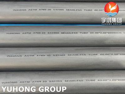 Cina ASTM A789 S32205 Tubo in acciaio duplex per l'industria petrolifera e del gas in vendita