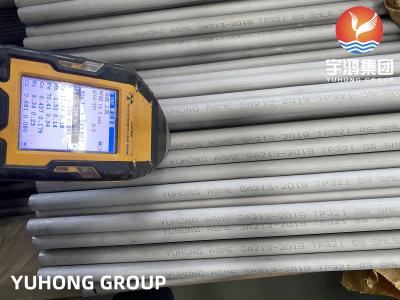 China ASTM A213 TP321 1.4541 S32100 Stainless Steel Heat Exchanger Tube Cold Drawn for sale