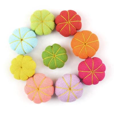 China Elimination of cute mixed dots color pin cushion and needles holder pin cushion for sale