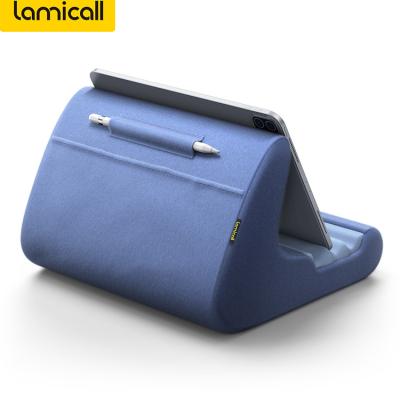 China Lamicall PL04 Ultra PORTABLE Multi Angle Cushioned Cushioned Tablet Holder Pillow Pad Pad Soft Multi-angle Tablet Holder for iPad for sale