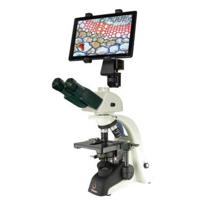 China Phoenix 1600x Trinocular Tube Biological Digital Microscope with 9.7 inch LCD Display Screen Digital PH100 Series for sale