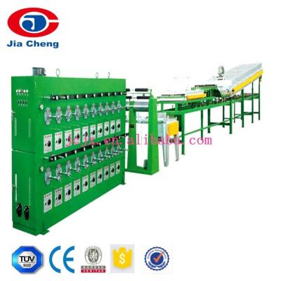 China Factory 40 Heads Copper Wire Online Annealing Machine With Or Without Hot Dip Tinning Machine for sale