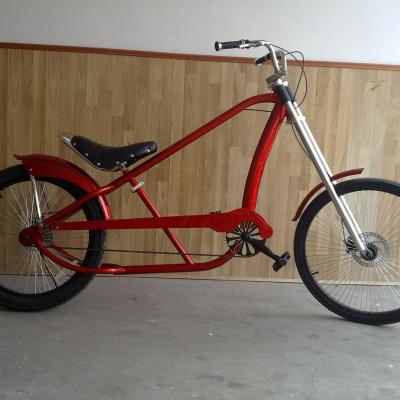 China Aluminum Alloy 27 Speed Lightweight Men's Double Disc Brake Bicycle Chopper Cycling Bicycle for sale