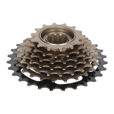 China MTB Cassette 7 Speed 13-15-17-19-21-24-28T Steel Bicycle Cassette Mountain Drop Out Bicycle Sprocket Bicycle Parts For Shimano/SRAM for sale