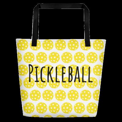 China Eco - Friendly Waterproof Handbag Pickleball Racket Tote Bag With Custom Printed Logo for sale