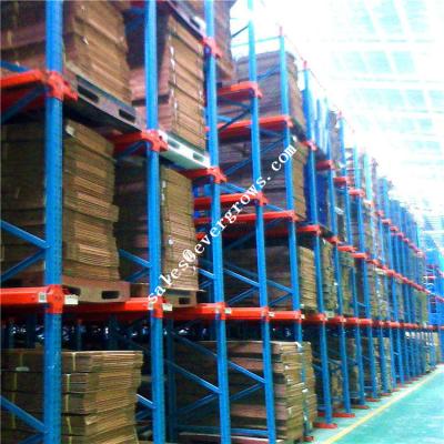 China Corrosion Protection Evergrows Steel Rack Drive In Racks Forklift Pallet Racking Cold Warehouse for sale