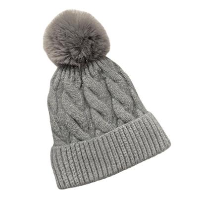 China COMMON Winter wool hats, children's plush ear protection hats, fashionable warm clown knitted hats wholesale for sale
