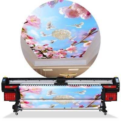 China Printing Shops UV MT Digital Roll To Roll Printer MT-UV3204G For Stretch Ceiling Printing for sale