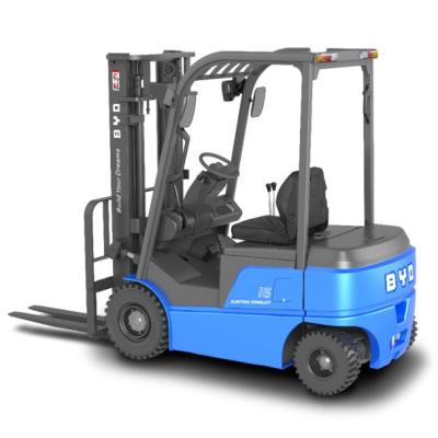 China Made in China, BYD's four pivot balance weight 1.6-1.8 ton pure electric forklift for Single Drive for sale