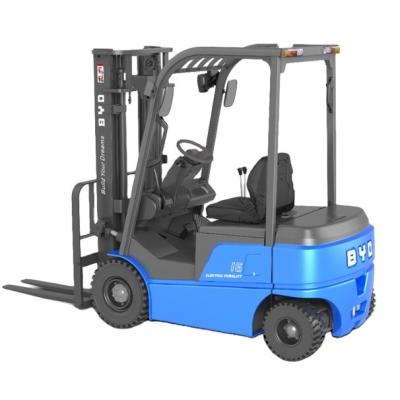 China Made in China, BYD's four pivot balance weight 1.6-1.8 ton pure electric forklift for Dual Drive for sale