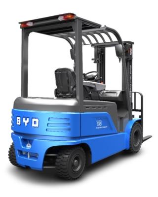 China Made in China, BYD's four pivot balance weight 3.0-3.5 ton pure electric forklift for Dual Drive for sale