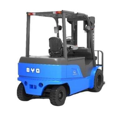 China Made in China, BYD's four pivot balance weight 4.0-4.5-5.0 ton pure electric forklift forDual Drive for sale
