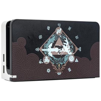 China Skin Protector Zelda Lost Ruins Faceplate Skin Cover For Switch OLED Dock Anti-scratch Sleeve Protector Replacement Hard Slim Housing Shell for sale