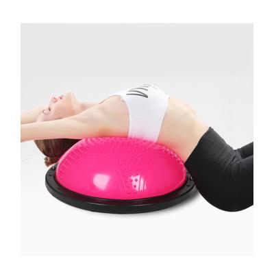 China Special PVC Wave Speed Ball Yoga Hemisphere Yoga Ball Balance Hemisphere for sale