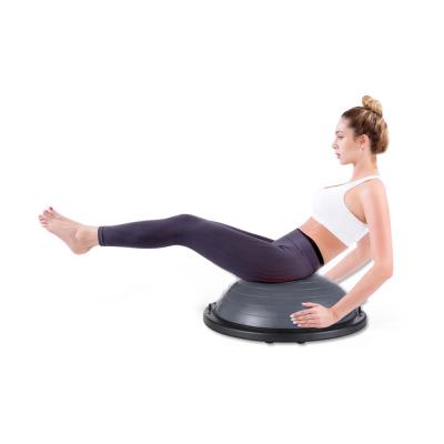 China Special Half Yoga Ball PVC Yoga Ball Speed Wave Ball Hemisphere Yoga Balance Ball for sale