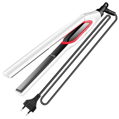 China Adjustable Heat Settings LCD Straight Hair Splint Perm Splint Temperature Control Splint Hair Styling Tools Electric Hair Straightening for sale