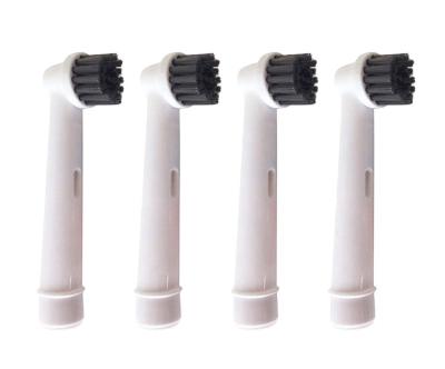 China Hotel Biodegradable Brush Heads Bamboo Charcoal Replacement Toothbrush Heads For Oral B Toothbrush for sale