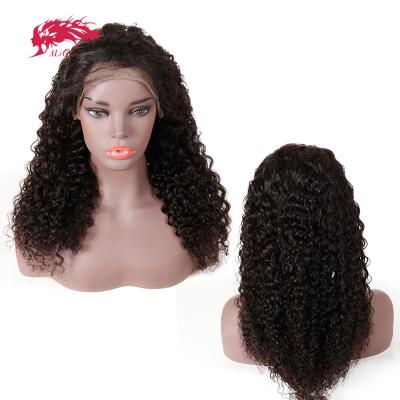 China Ali Queen Water Wave 13X6 Virgin Hair Lace Front Wig for sale