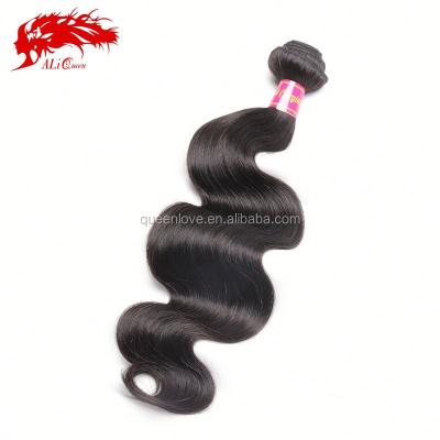 China Body Wave Ali Queen Hair Products Wholesale Unprocessed Virgin Brazilian Hair for sale