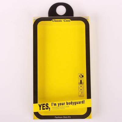 China Recyclable Cell Phone Case Retail Packaging Blister Plastic Packaging Box For iPhone Case Packaging for sale