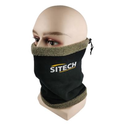 China acrylic & fleece lining custom winter cashmere neck cuff fleece windproof neck warmer for sale