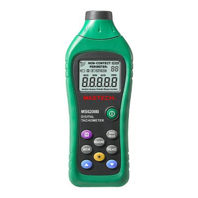 China Mastech MS6208B Speed Measuring Instruments Digital Tachometer MS6208BCBGLO for sale