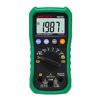 China Professional Mastech MS8239C LCD Digital Multimeter Tester Meter MS8239CCBGLO for sale