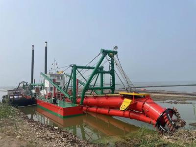 Cina Ripulizione del fiume Nave da dragaggio di sabbia da 16 pollici Compatta e potente in vendita