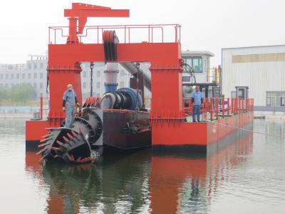 Chine SGS Inspection Cutter head Suction Dredges with 3800 M3/h Double Dredging Pumps à vendre