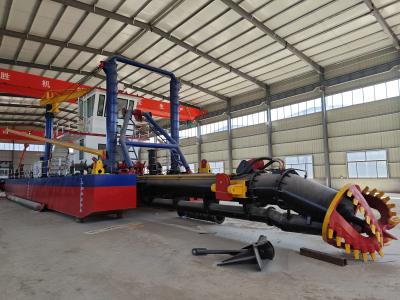 Cina Scavo a profondità di 10 metriMaggiorare la manutenzione delle vie d'acqua con la nostra piccola nave da scavo di sabbia in vendita