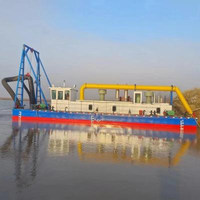 China China fábrica de 12 polegadas de areia de bombeamento navio com motor diesel para mineração de areia lago à venda