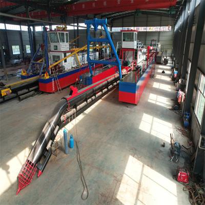 China Suction Dredger provides efficient and flexible underwater dredging for sale