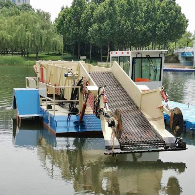 China Barco de recolha de lixo de 10 metros cúbicos com sistema hidráulico completo à venda