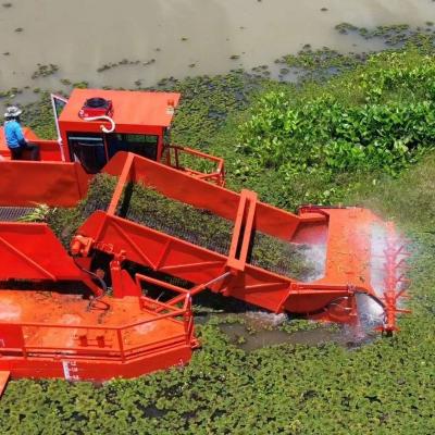 China Aquatic Plant Harvester With Full Automatic System for sale