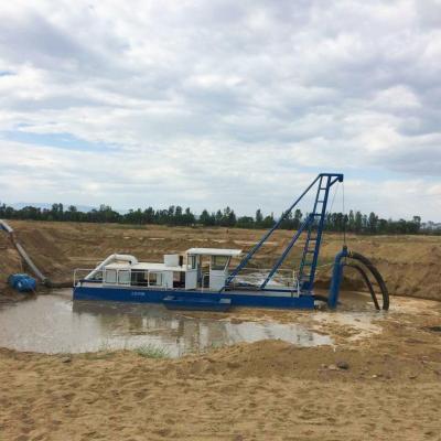 China Equipamento de mineração de areia de 10 polegadas com caixa de engrenagens para mineração de areia de lago na China à venda